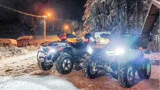 Voznja do Goča | ATV Quad | SNOW