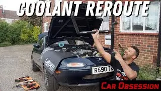 Mazda MX-5 Skidnation Coolant Reroute Install: My LAST Hope To AVOID Bonnet Vents?
