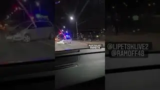 Машина всмятку на Елецкой трассе