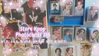 Store Kpop Photocards in my binders #16 - ATZ, SKZ, SVT, ENHA, NCT