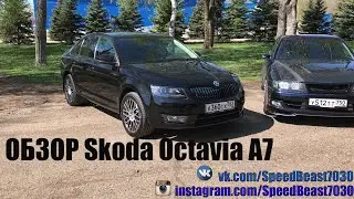 Обзор Skoda Octavia А7 / Шкода Октавия А7 честный отзыв владельца...
