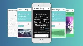Mobile App Promo 3D Animation  | After Effects Template | Free Download
