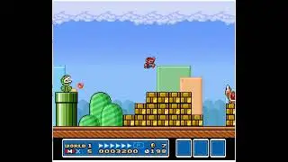 SUPER MARIO 3 NIVEL UNO MUNDO 1