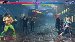 SF2 player plays Street Fighter 6 - DeeJay