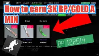 CSGO IN ANDROID / BHOP PRO - How to earn 3K BP/GOLD A MINUTE!