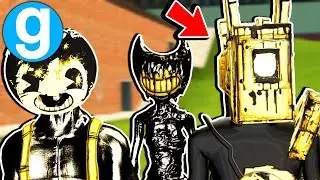 Brand New Bendy and The Ink Machine Projectionist Playermodel - Gmod BATIM Sandbox Funny Moments