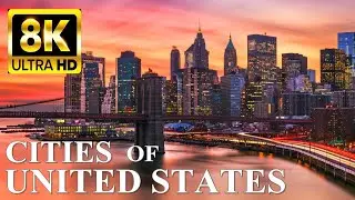 Flying over American Cities 8K Ultra HD – Part 2
