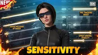 BEST SETTINGS AND SENSITIVITY | BGMI SENSITIVITY CODE TODAY | BGMI ZERO RECOIL SENSITIVITY CODE 