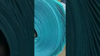 Ткань для вертикальных жалюзи Лайн бирюза / Fabric for vertical blinds Line turquoise