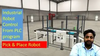 Pick & Place Robot | Industrial Robot | PLC Program | TIA Portal | 