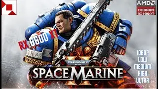 Warhammer 40,000: Space Marine 2 on RX 6600 XT 8gb | 1080p All Settings | #warhammer40kspacemarine2