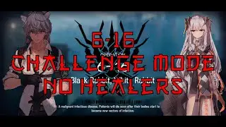 6 -16 challange mode (silver ash, saria, ifrit, angelina, chen, skadi, exusiai ) || Arknights