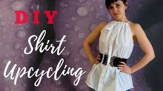 DIY Shirtdress/Top Tutorial | Shirt Upcycling pt.2 | J.M.