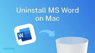 How to Uninstall MS Word on Mac