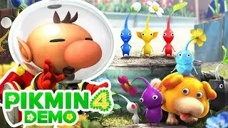 PIKMIN 4 - Longplay Full Demo Game Walkthrough Gameplay Guide (No Loading Times)