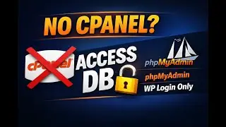 How to Access WordPress MySQL Database Without cPanel (phpMyAdmin)