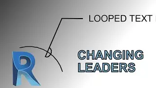 Revit Review - Changing Text Leaders to Loop (or any other Arrowhead)