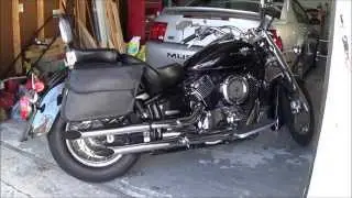2000 Yamaha V-Star 1100 Classic - Jardine Rumblers Drag Pipes