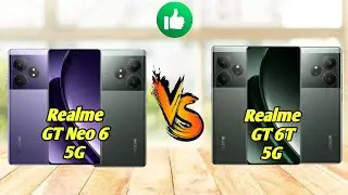 Specifications Comparison of Realme GT Neo 6 5G Vs Realme GT 6T 5G | Realme Smartphones