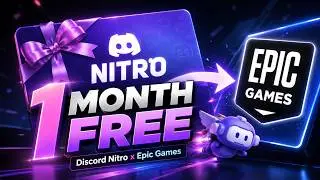 How To Get FREE Discord Nitro From Epic Games! (1 Month Free)