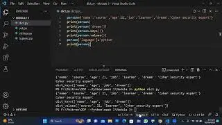 Dictionary and Dictionary method in Python