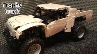 LEGO technic trophy truck #2 (корпус и задний мост), (MOC).