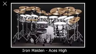 Iron Maiden - Aces High (Virtual Drumming Cover)
