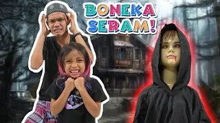 LEIKA POSSESING A MYSTERIOUS SCARY DOLL! 😱 FUNNY KIDS STORY