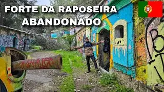 Encontrei um FORTE ABANDONADO EM PORTUGAL | 📍 Almada | Ps: Fui sozinho...