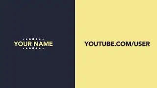 Free 2D Intro #52 | Split Screen 2D Intro Template |  After Effects Intro Template