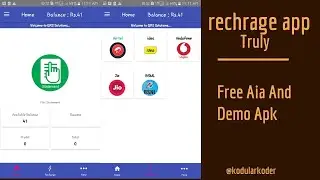 Recharge App Aia Editing video...  #kodularkoder  #kartikparmar