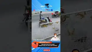 COURIER'S MOTORCYCLE THEFT, AMONGED BY CITIZENS 