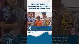 Kelompok Gangster yang Bacok Pelajar Jombang di Kota Mojokerto Berhasil Diringkus Polisi