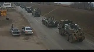 Новая Каховка днем 25.02.2022 ГЭС