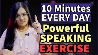 10 Minutes Every Day | Powerful Exercise to Speak English  Fluently