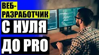 📀 Web разработка для начинающих 💡 Разработчик с нуля ⚫