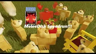 Blox Cards (MeleeDisk Speedrun??) Defeating MeleeDisk at my fourth turn