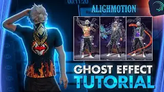 HOW TO MAKE GHOST EFFECT IN ALIGHT MOTION 🤩 | ALIGHT MOTION TUTORIAL 🤭 | ‎@EFXTUSHAR