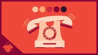 Ring! | Vintage Telephone | Inkscape Speedart