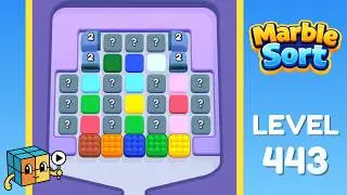 Marble Sort Level 443 Walkthrough Solution