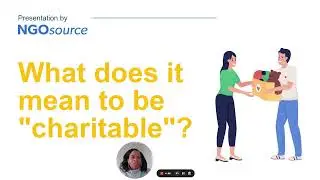NGOsource Learning Center: What does it mean to be "charitable"?