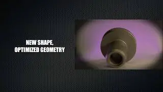 Optimized gas valve realized trough AM techonology