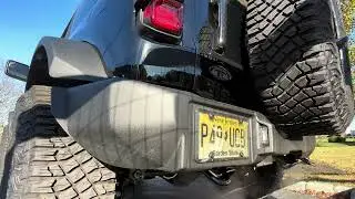 Bronco 2.3L Borla Touring Exhaust Sounds | Start Up, Revs, In Cabin