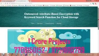 KSF-OABE: Outsourced Attribute-Based Encryption with Keyword Search Function for Cloud Storage