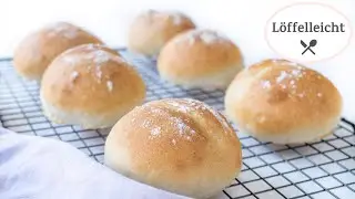 Schnelle Brötchen wie vom Bäcker - Last Minute Brötchen Rezept