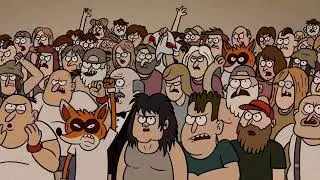 the lost regular show death grips episode