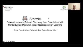 Starmie: Semantics-aware Dataset Discovery from Data Lakes
