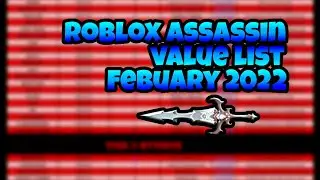 Roblox Assassin Value List - February 2022