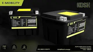 Battery ii Product Design & Development ll 3D Modeling & Rendering ll Dynamik Designs