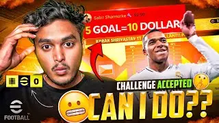 SUBSCRIBER CHALLENGE : SCORE 5 Goals ⚽ & GET 10 DOLLER 💸INSAN MATCH #efootball